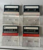 TDK D90 ( 4 x cassettebandjes ), Cd's en Dvd's, Cassettebandjes, 2 t/m 25 bandjes, Overige genres, Ophalen of Verzenden, Zo goed als nieuw