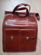 Leren boodschappentas, Ophalen of Verzenden, Nieuw, Bruin, Softcase