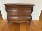 Antiek Bruin Houten Kastje met Laden – Massief en Sierlijk, Antiek en Kunst, Ophalen