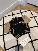 Heel goed zwart beige Zeeman bomber college jack jas 86 92, Zeeman, Ophalen of Verzenden, Zo goed als nieuw, Jongen