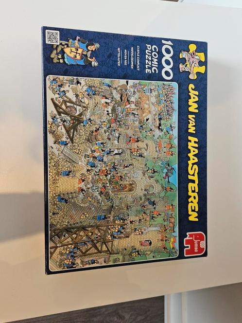 Jan van Haasteren - Castle Contact - 1000 stukjes, Hobby en Vrije tijd, Denksport en Puzzels, Zo goed als nieuw, Legpuzzel, 500 t/m 1500 stukjes