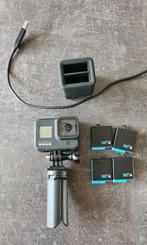 GoPro Hero 8 Black met 4 batterijen, Audio, Tv en Foto, Actiecamera's, Ophalen of Verzenden, Gebruikt, GoPro
