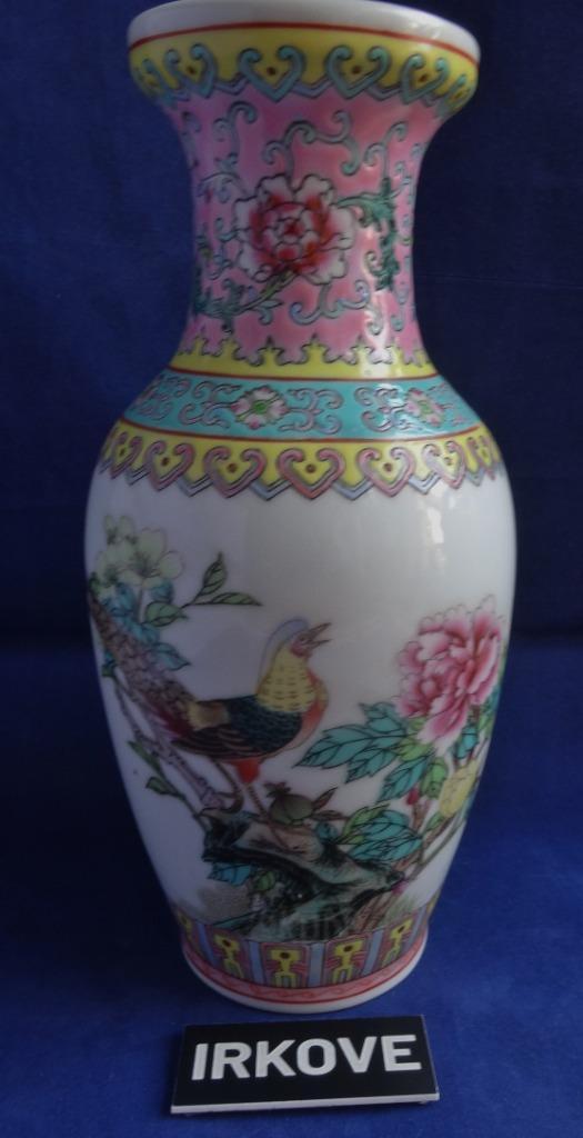 HELE MOOIE VAAS MET FAZANT EN BLOEM * Chinees *, Antiek en Kunst, Antiek | Vazen, Verzenden