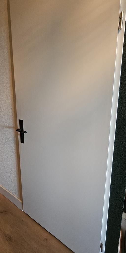 Opdek binnendeuren inclusief deurbeslag en scharnieren, Doe-het-zelf en Verbouw, Deuren en Horren, Gebruikt, Binnendeur, 215 cm of meer
