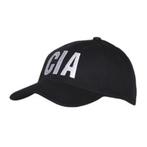 Cap/baseball cap CIA 100% katoen one size verstelbaar, Nieuw, Pet, One size fits all, Ophalen of Verzenden