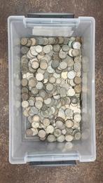 Partij zilveren kwartjes - ruim 2 kg (ca. 575 stuks), Ophalen of Verzenden, 25 cent, Zilver