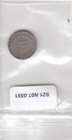 S21-N07-0551 Suriname 10 Cent VF 1966 KM13, Postzegels en Munten, Munten | Amerika, Zuid-Amerika, Verzenden