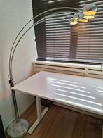 booglamp/vloerlamp met 5 lichtpunten en marmeren voet, Huis en Inrichting, Lampen | Vloerlampen, Ophalen, Gebruikt, Metaal, 150 tot 200 cm