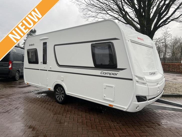 Dethleffs Camper 470 FR, Caravans en Kamperen, Caravans, Bedrijf, tot en met 4, 1000 - 1250 kg, Rondzit, Dethleffs, Frans bed