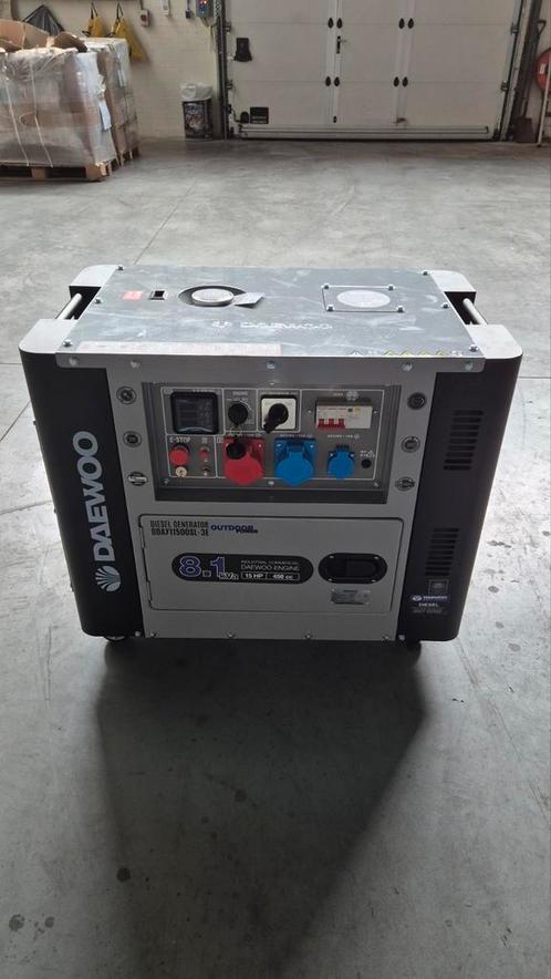 Daewoo DDAX11500SL-3E Dieselgenerator

- 8.1 kVA -, Auto-onderdelen, Accu's en Toebehoren, Daewoo, Nieuw, Ophalen of Verzenden