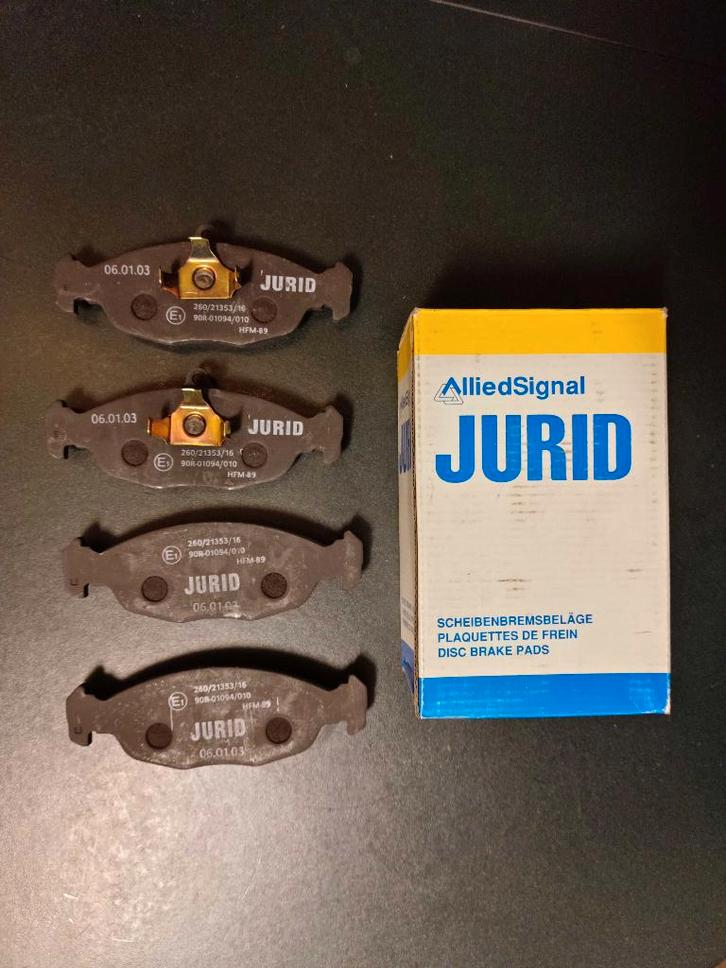 Set Opel Astra F / Daewoo Lanos remblokken vooras, Auto-onderdelen, Remmen en Aandrijving, Alfa Romeo, Opel, Chevrolet, Daewoo