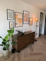 Dressoir eikenhout donkerbruin Jysk, Huis en Inrichting, Ophalen, Gebruikt, Modern, industrieel, Eikenhout