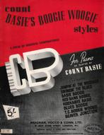 count BASIE'S BOOGIE WOOGIE styles, Muziek en Instrumenten, Bladmuziek, Ophalen of Verzenden, Gebruikt, Blues, Piano