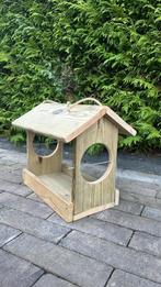 Houten vogelhuisje, Tuin en Terras, Ophalen, Zo goed als nieuw