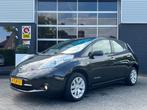Nissan Leaf Visia 24 kWh Automaat, Airco, Bluetooth, Cruise,, 12 maanden, Stof, Gebruikt, Zwart