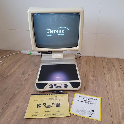 Tieman Optelec ClearView 300 LCD Video Magnifier, Hobby en Vrije tijd, Vergrootglazen, Loepen en Loeplampen, Gebruikt, Overige typen