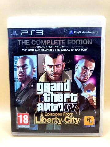 GTA IV (4): Episodes from Liberty City Complete Edition PS3 beschikbaar voor biedingen