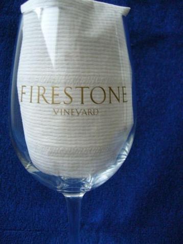 Firestone Vineyard wijnglas nog splinternieuw