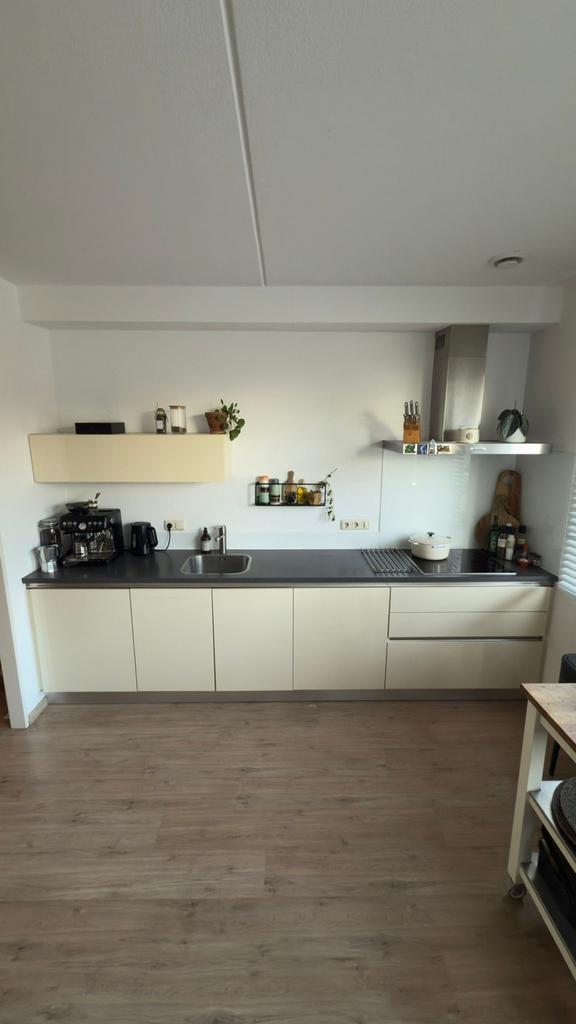 Keller Keuken compleet, Huis en Inrichting, Keuken | Complete keukens, Gebruikt, Enkelwandige keuken, Crème, Kunststof, Ophalen