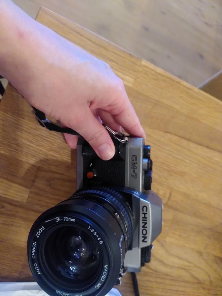 Analoge camera Chinon CM-7, Ophalen, Compact, Overige Merken