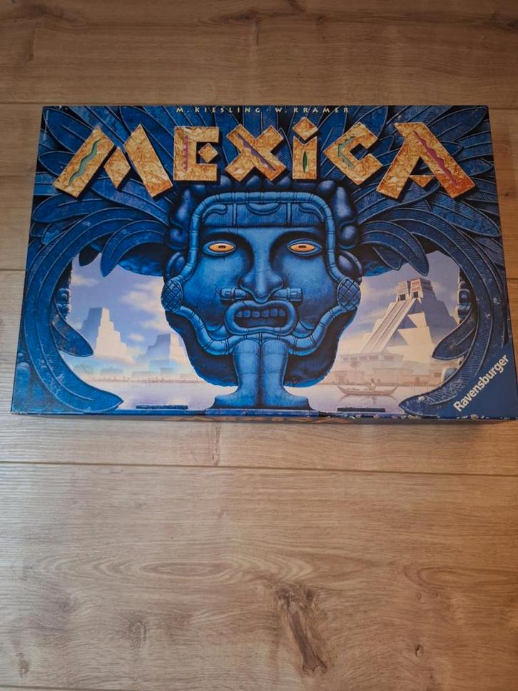 Mexica Bordspel - Ravensburger - NL etc., Hobby en Vrije tijd, Gezelschapsspellen | Bordspellen, Gebruikt, Drie of vier spelers