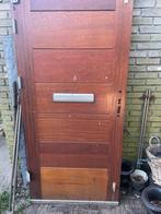 Merbau voordeuren, 80 tot 100 cm, Ophalen of Verzenden, 200 tot 215 cm, Buitendeur
