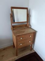 Zeer mooie oude kaptafel met 2 lades, Ophalen, 50 tot 100 cm, Zo goed als nieuw, Minder dan 100 cm