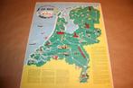 Kaart / reclameuitgave - Op reis met Victoria - 1960 !!, Verzamelen, Merken en Reclamevoorwerpen, Ophalen of Verzenden, Gebruikt
