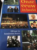 Onze eeuw in beeld 100 jaar met honderden Foto,s, Ophalen of Verzenden, Zo goed als nieuw, Overige gebieden