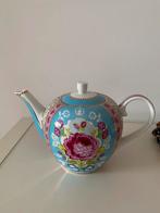 Pip theepot blauw, Huis en Inrichting, Keuken | Servies, Overige typen, Ophalen of Verzenden, Zo goed als nieuw, Overige stijlen