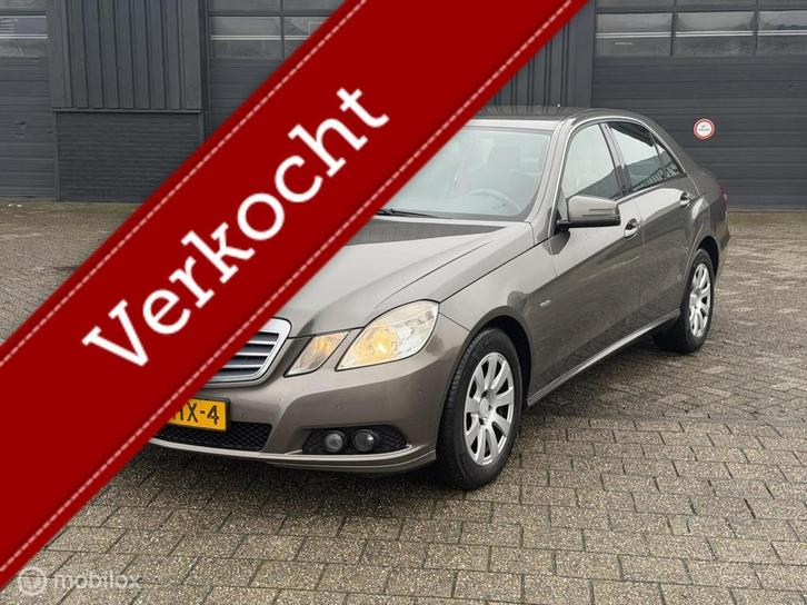 Mercedes E-klasse 220 CDI Avantgarde, Auto's, Mercedes-Benz, Bedrijf, E-Klasse, ABS, Airbags, Airconditioning, Alarm, Bluetooth