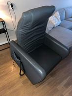 Sta-op stoel Bleeker de Groot - Nieuw dual motor systeem, Ophalen, Zo goed als nieuw, Leer, 75 tot 100 cm