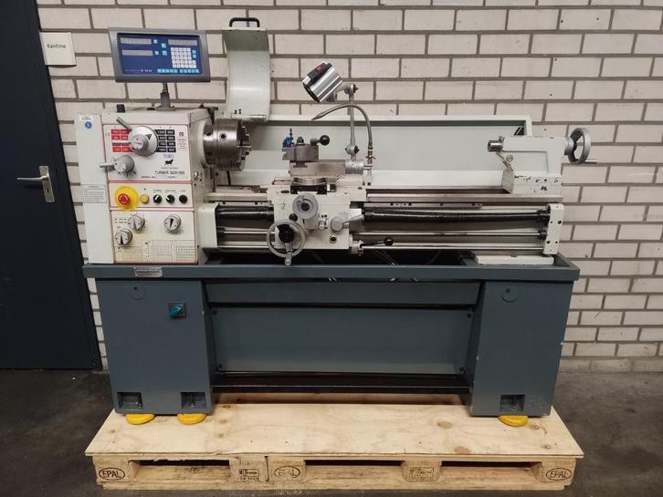 Draaibank met digitale uitlezing, zeer netjes!, Doe-het-zelf en Verbouw, Draaibanken, Gebruikt, Metaaldraaibank, 500 tot 1000 mm