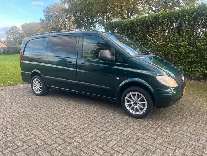 Mercedes-Benz Vito 2.1 111 CDI DC AUT 2004, Auto's, Bestelauto's, Particulier, Airbags, Airconditioning, Bluetooth, Centrale vergrendeling