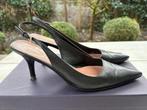 Prada slingbacks, maat 40, Zwart, Ophalen of Verzenden, Schoenen met hoge hakken, Gedragen