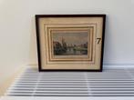 NR: 7 Gravure - oud en nieuw Mathenesse, nabij Schiedam -, Antiek en Kunst, Ophalen