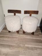 2 Kinder stoelen / krukjes met vachtje, Ophalen, Twee, Overige kleuren, Zo goed als nieuw