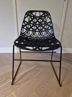 Eettafelstoel zwart kunststof GRATIS, Huis en Inrichting, Stoelen, Ophalen, Kunststof, Zwart, Zo goed als nieuw