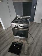 Nette Etna RVS Gasfornuis met Elektrische oven, Witgoed en Apparatuur, Fornuizen, Ophalen, 4 kookzones, Zo goed als nieuw, Energieklasse A of zuiniger