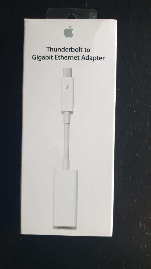 Apple thunderbolt to Gigabit ethernet adapter, Computers en Software, Pc- en Netwerkkabels, Nieuw, Ophalen of Verzenden