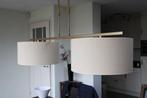 Hanglamp messing nieuwstaat, Ophalen, 50 tot 75 cm, Klassiek messing, Zo goed als nieuw