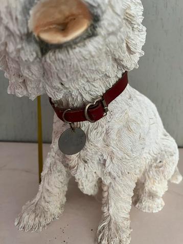 Westie Beeldje met Halsband beschikbaar voor biedingen