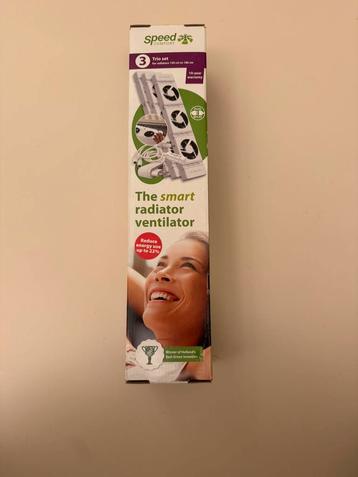 SpeedComfort radiatorventilator Trio wit beschikbaar voor biedingen