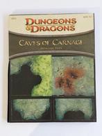 D&D - Dungeon Tiles - DU3 - Caves of Carnage, Een of twee spelers, Ophalen of Verzenden, Zo goed als nieuw, Wizards of the Coast