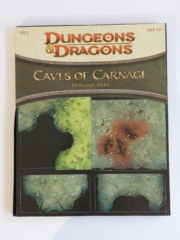 D&D - Dungeon Tiles - DU3 - Caves of Carnage beschikbaar voor biedingen