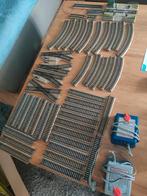 Märklin partijtje rails met 2 trafo's, Wisselstroom, Gebruikt, Rails, Ophalen of Verzenden
