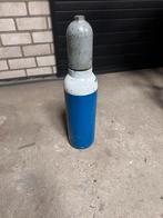 Gasfles vol 5 liter zuurstof voor las snijbrander acetyleen, Doe-het-zelf en Verbouw, Gereedschap | Lasapparaten, Ophalen, Zo goed als nieuw