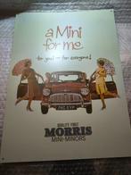 Mini Cooper reclame bord, Ophalen of Verzenden, Reclamebord