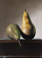 Stilleven met peren (2022), Antiek en Kunst, Kunst | Schilderijen | Klassiek, Ophalen of Verzenden