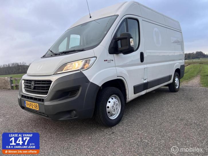 Fiat Ducato bestel 30 2.3 MultiJet L2H2 204000 KM EURO 6, Auto's, Bestelauto's, Bedrijf, Te koop, ABS, Airconditioning, Alarm